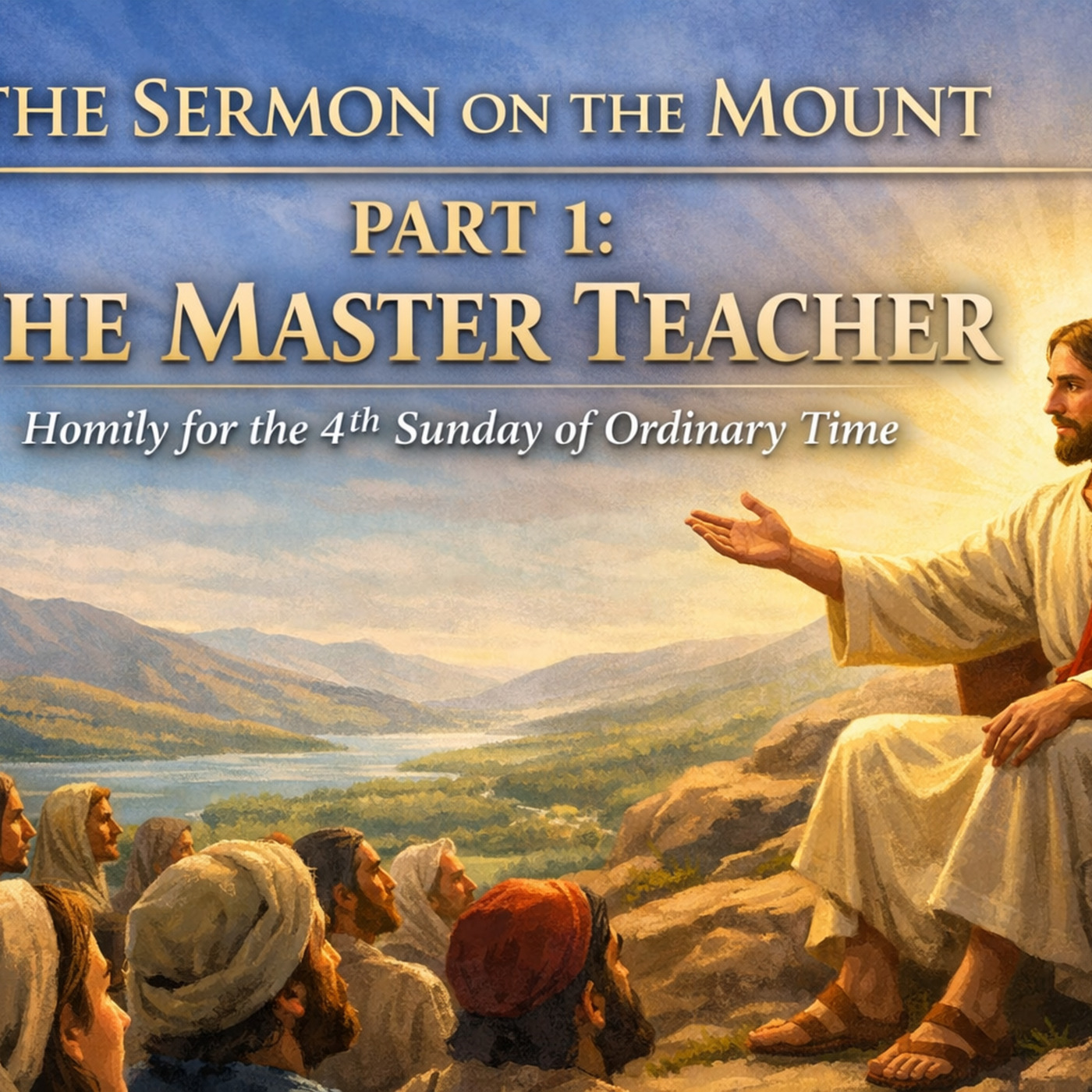 The Sermon on the Mount | Part 1: The Master Teacher | Homily for the 4th Sunday of Ordinary Time