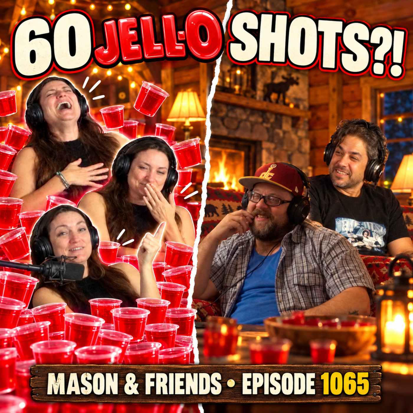The Mason and Friends Show 1065: 60 Jell-O Shots, a Wild Girls’ Weekend & Highway Stories | Episode 1065
