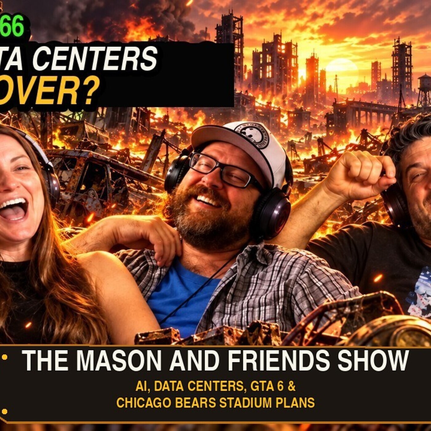 The Mason and Friends Show 1066: AI, Data Centers, GTA 6 & Chicago Bears Stadium Plans | Episode 1066