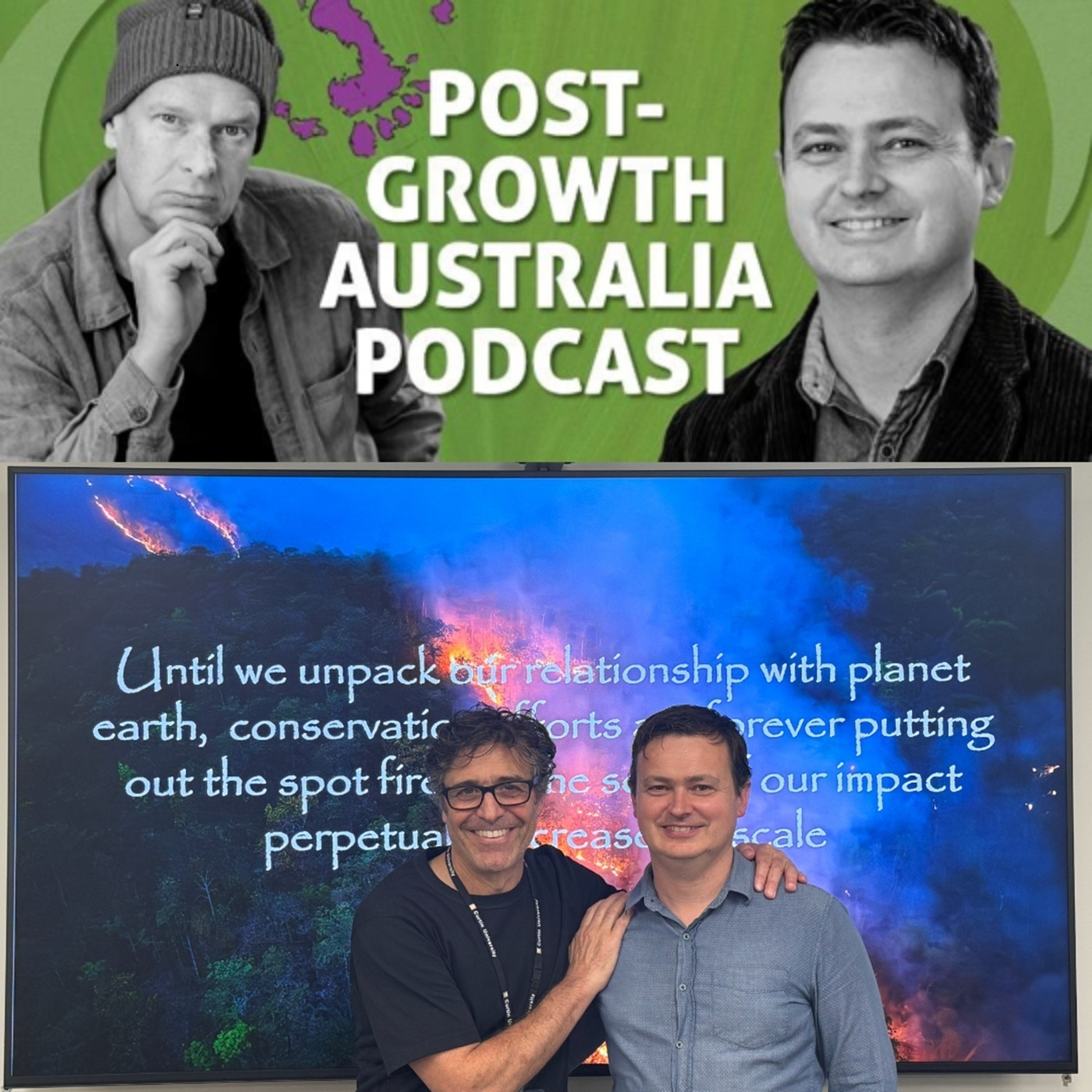 Post-Growth Australia Podcast: Global Futures and Just Transformation: Michael Bayliss presents Degrowth at Curtin University, Western Australia