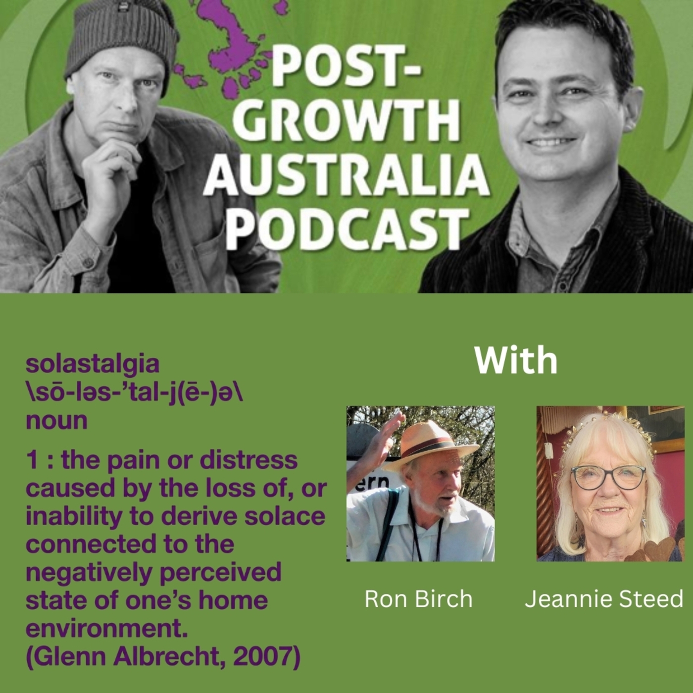 Post-Growth Australia Podcast: A Journey Through Solastalgia