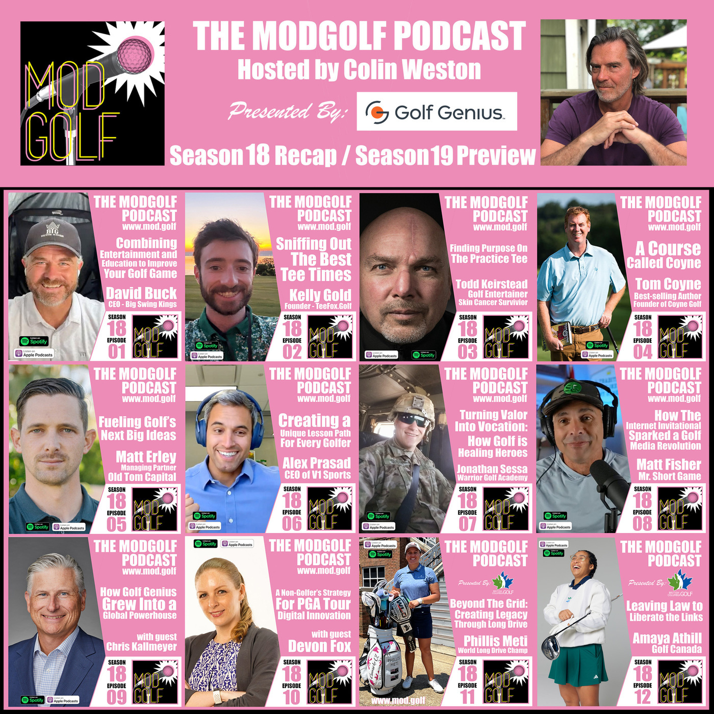 The ModGolf Podcast: Season 18 Wrap-up / Season 19 Preview