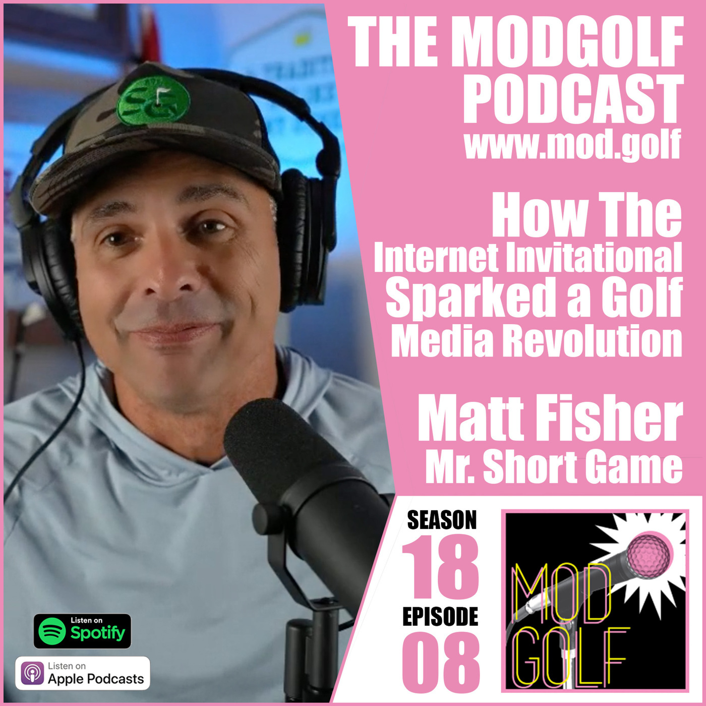 The ModGolf Podcast: How The Internet Invitational Sparked a Golf Media Revolution - with Matt Fisher, creator of The Mr. Short Game YouTube Channel