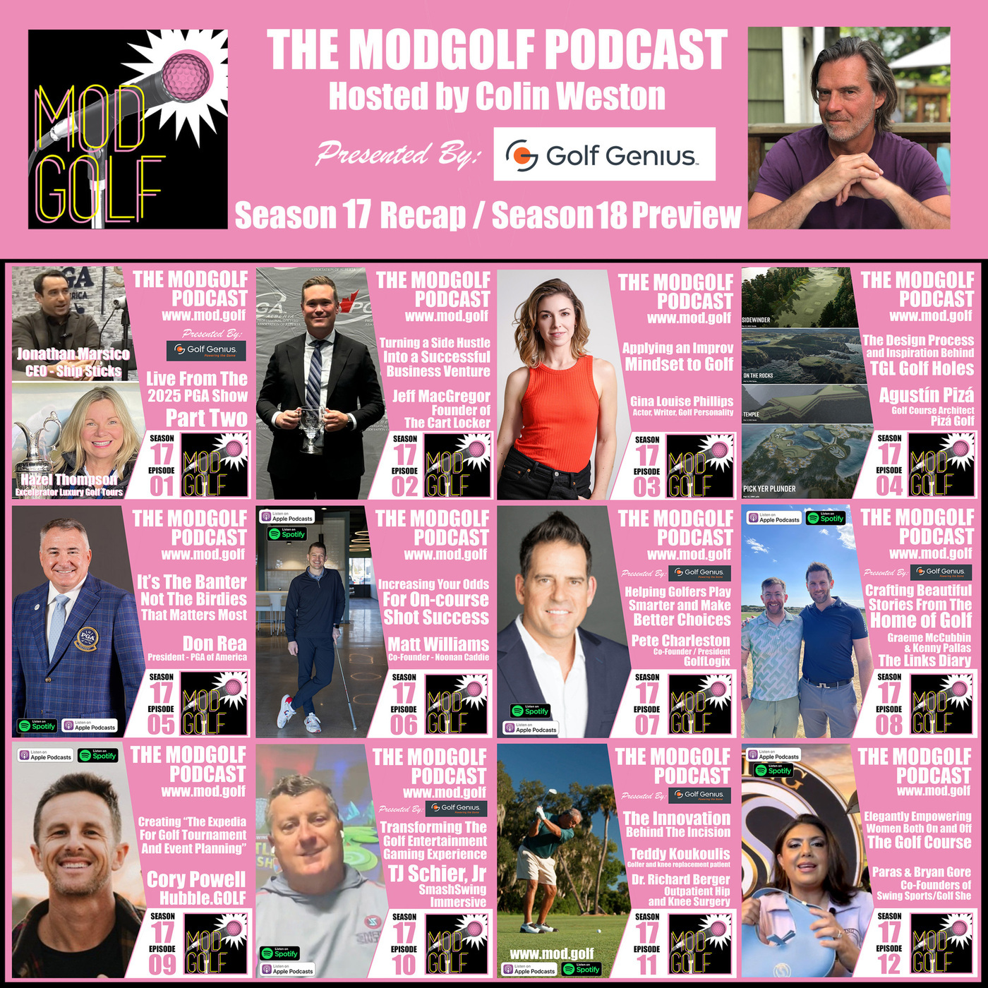 The ModGolf Podcast: Season 17 Wrap-up / Season 18 Preview