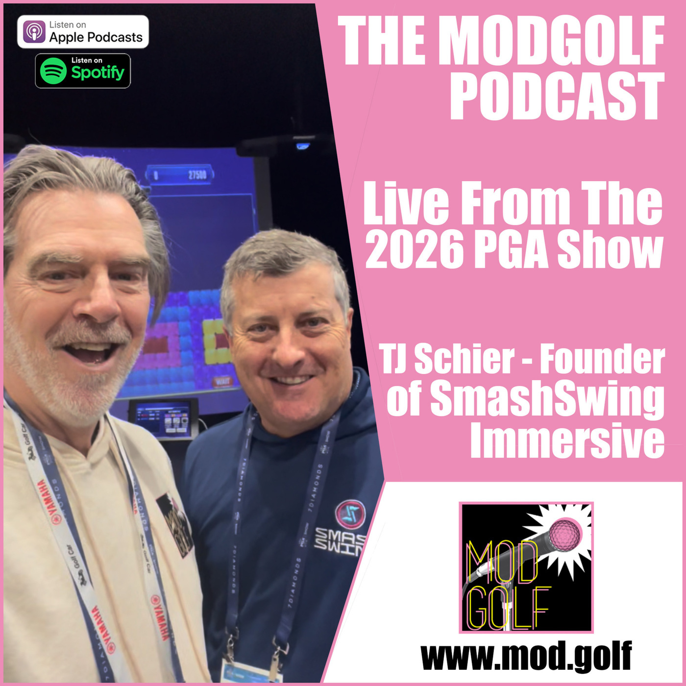 The ModGolf Podcast: Live from the PGA Show 2026: SmashSwing’s Multiplayer Golf Revolution with TJ Schier Jr.