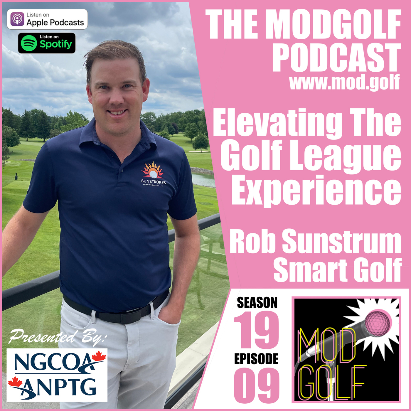 The ModGolf Podcast: Elevating the Golf League Experience - Rob Sunstrum, Founder of Smart Golf