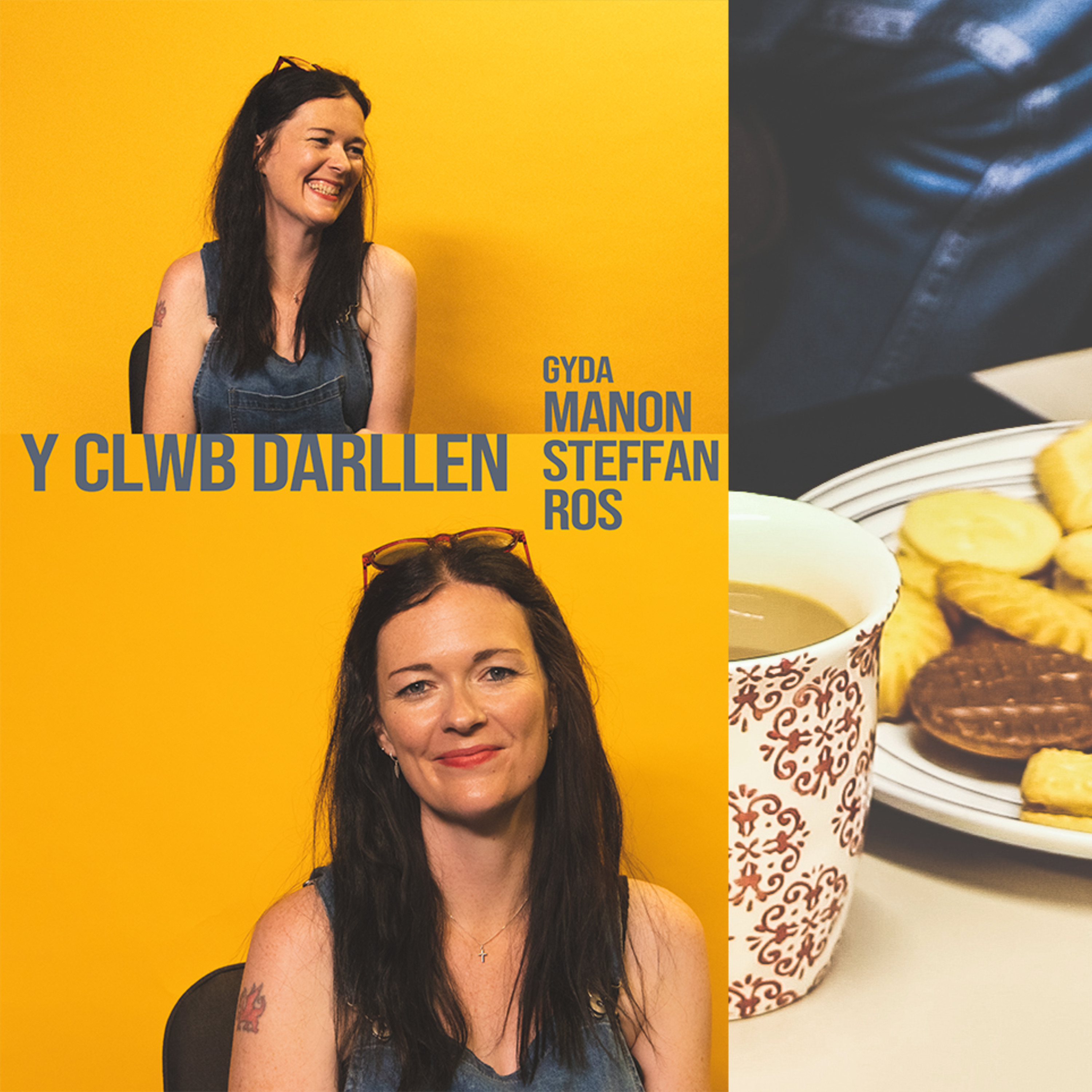 Y Clwb Darllen gyda Manon Steffan Ros cover