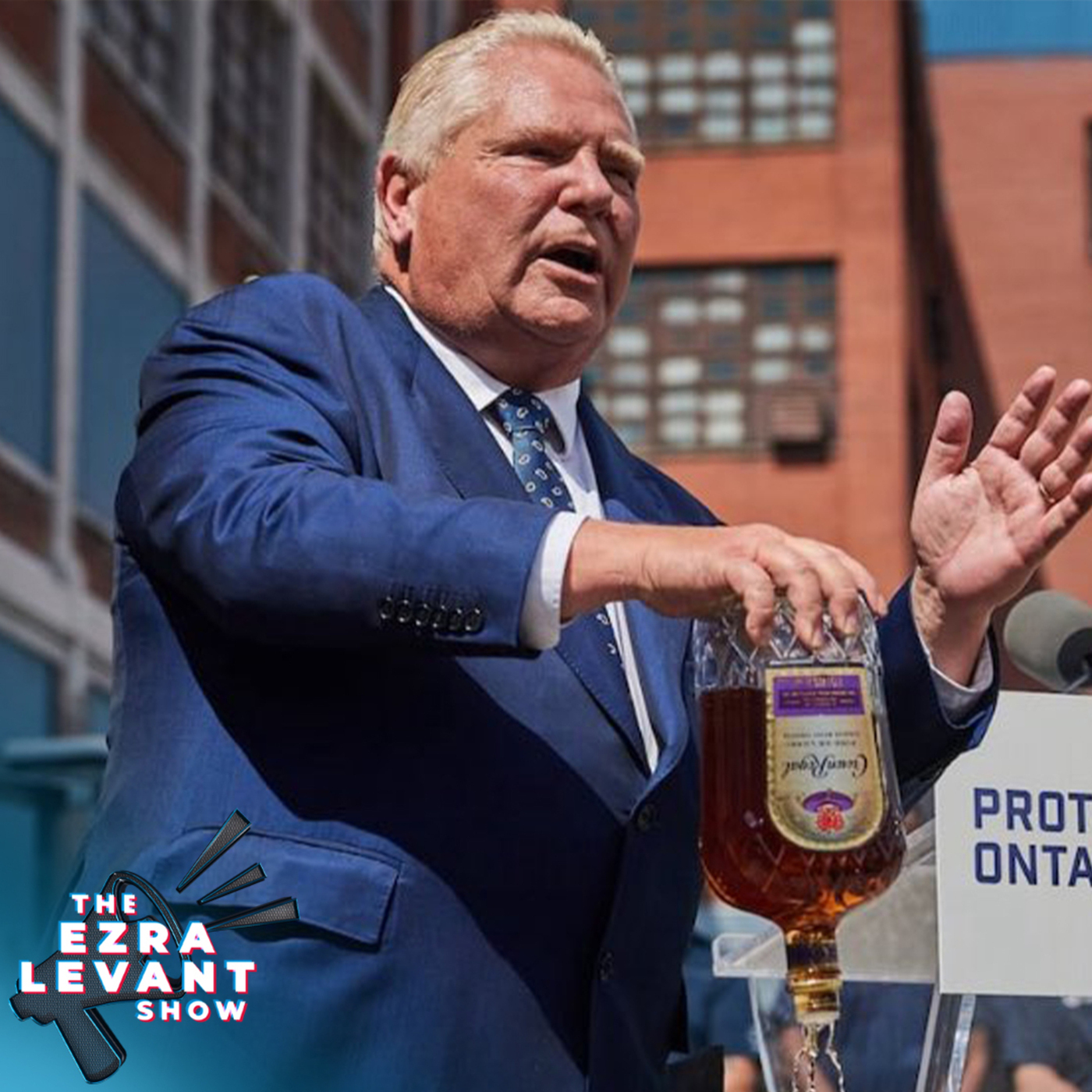 Rebel News Podcast: EZRA LEVANT | Doug Ford's booze ban proves gov't monopolies never work