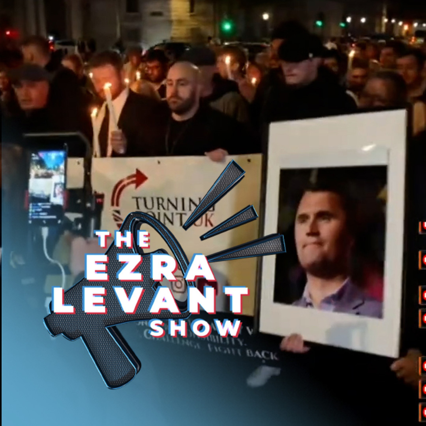 Rebel News Podcast: EZRA LEVANT | Hundreds attend Charlie Kirk vigil in London, England