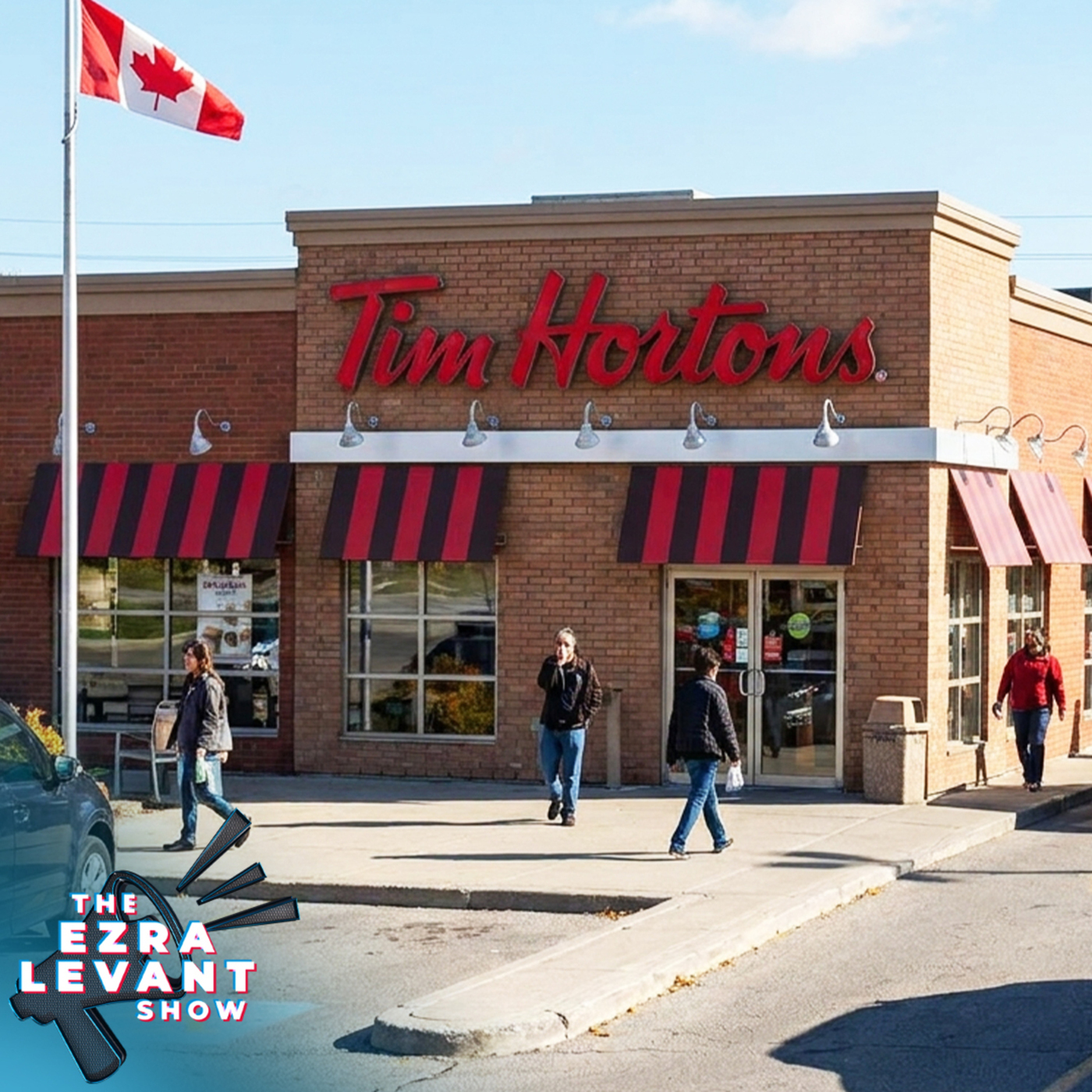 Rebel News Podcast: EZRA LEVANT | Tim Hortons has threatened us with police, lawsuits, and now a trademark complaint — all for asking why they won’t hire Canadians