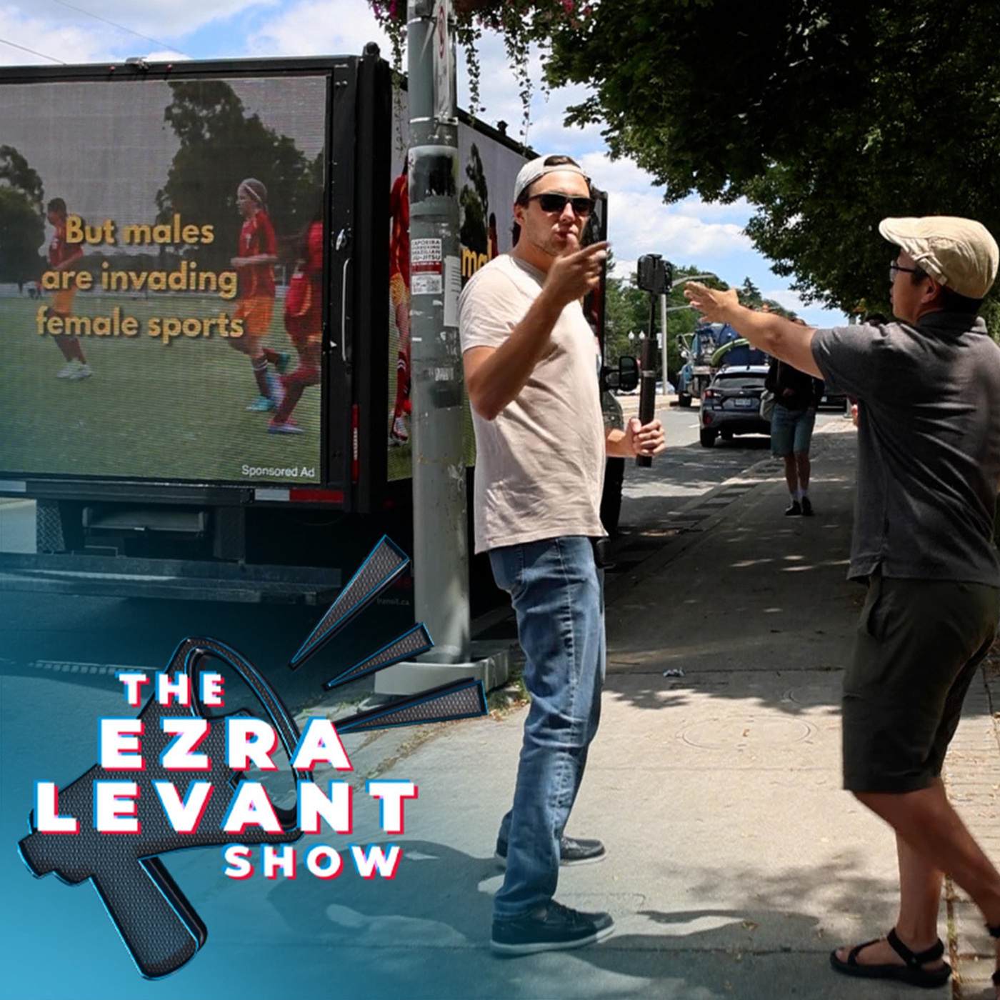 Rebel News Podcast: EZRA LEVANT | Our women’s rights billboard truck triggered a hate-crime investigation