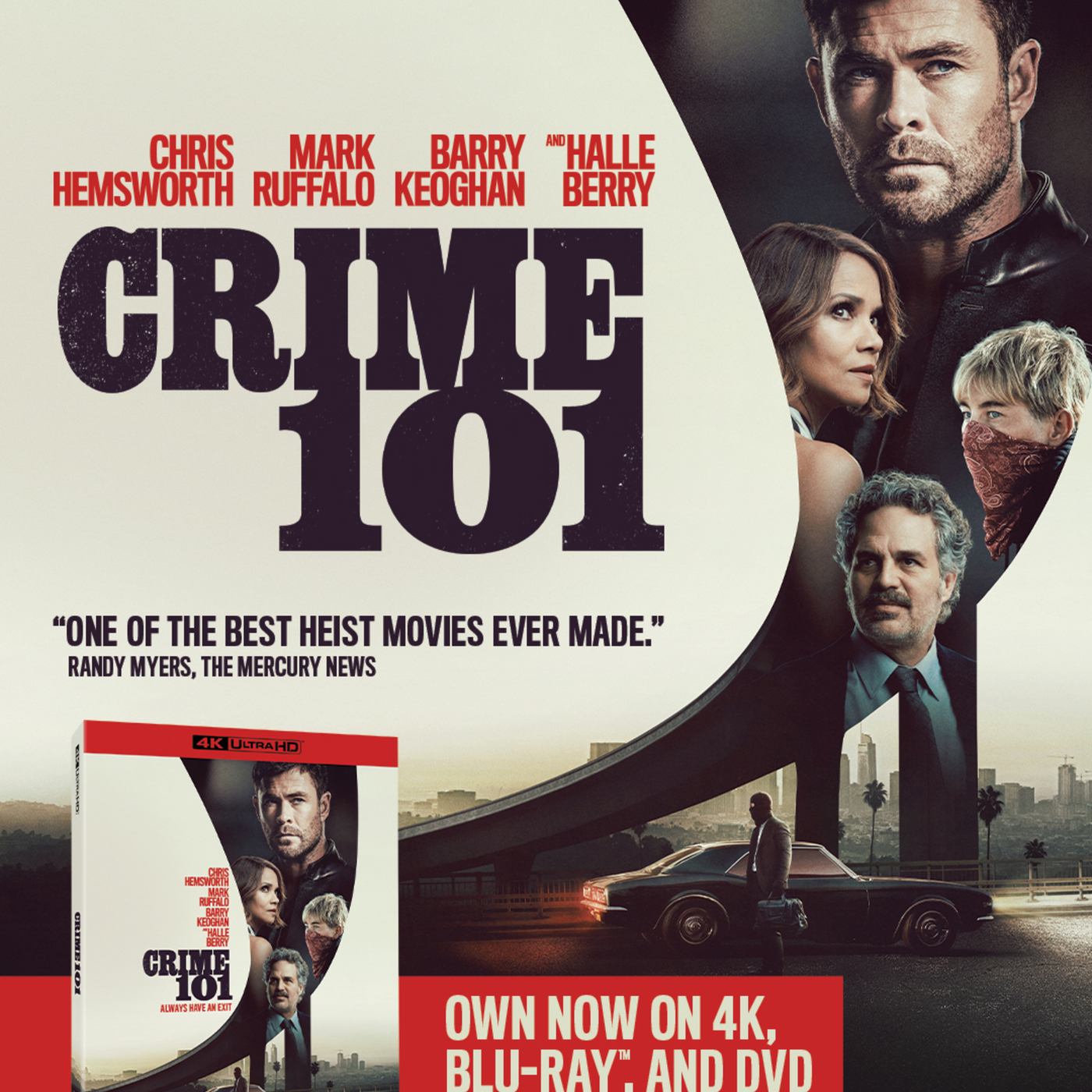 5by5 at the Movies 281: Supermid! Crime 101! No Singing! 