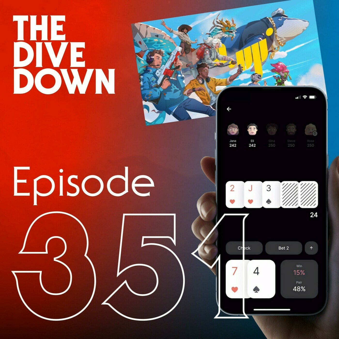 The Dive Down 351: Learning Poker with No Money Down