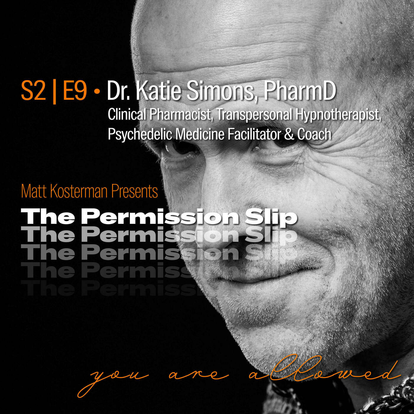 The Permission Slip s2e9-simons: S2 | E9 Dr. Katie Simons, PharmD, Clinical Pharmacist, Transpersonal Hypnotherapist, Psychedelic Medicine Facilitator and Coach