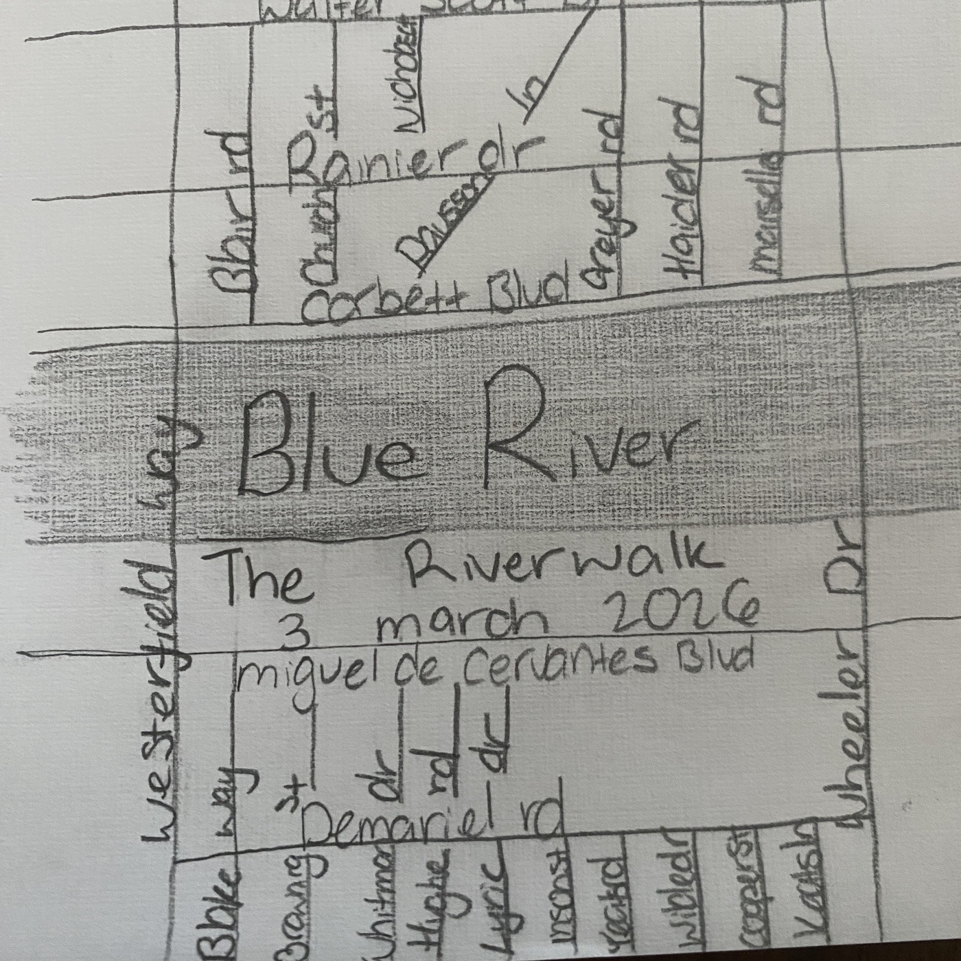 The Willow Creek Bunch riverwalk: The Riverwalk