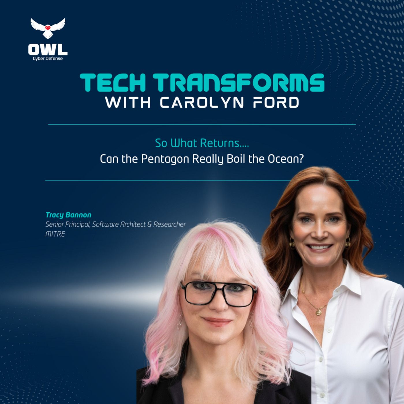 Tech Transforms 116: So What Returns.....Can the Pentagon Really Boil the Ocean?