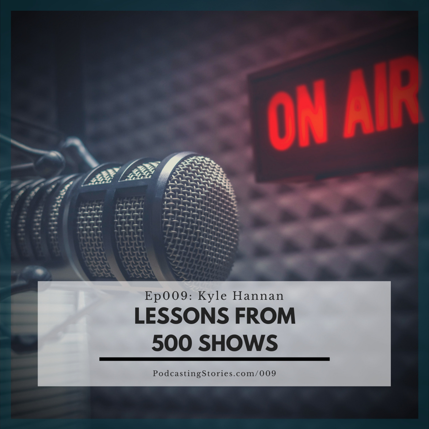 Ep009: Lessons from 500 shows with Kyle Hannan