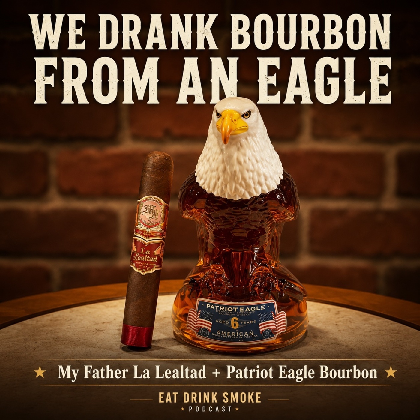 Eat Drink Smoke: We Drank Bourbon From an Eagle