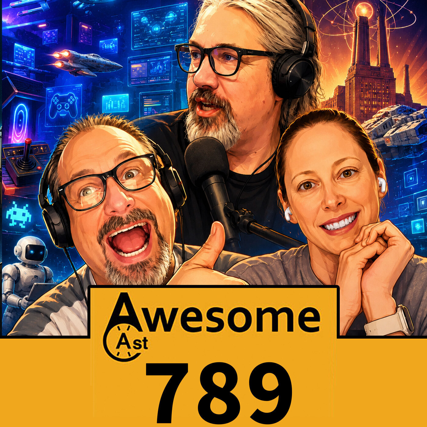 AwesomeCast: Tech and Gadget Talk: AI Graphics Get Smarter + Xbox Classics on PC & LEGO Star Trek | AwesomeCast 789