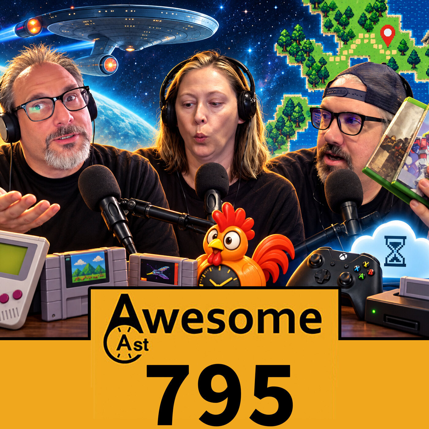AwesomeCast: Tech and Gadget Talk: Xbox Cloud Limits, Retro Gaming, and MapQuest’s Comeback | AwesomeCast 795