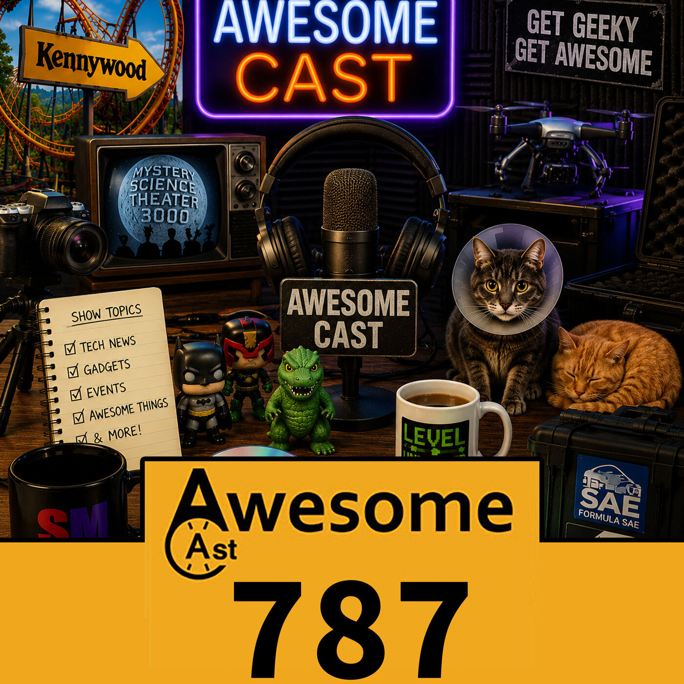 AwesomeCast: Tech and Gadget Talk: Fortnite’s Hot Bat Summer, Robot Arms & AI | AwesomeCast 787
