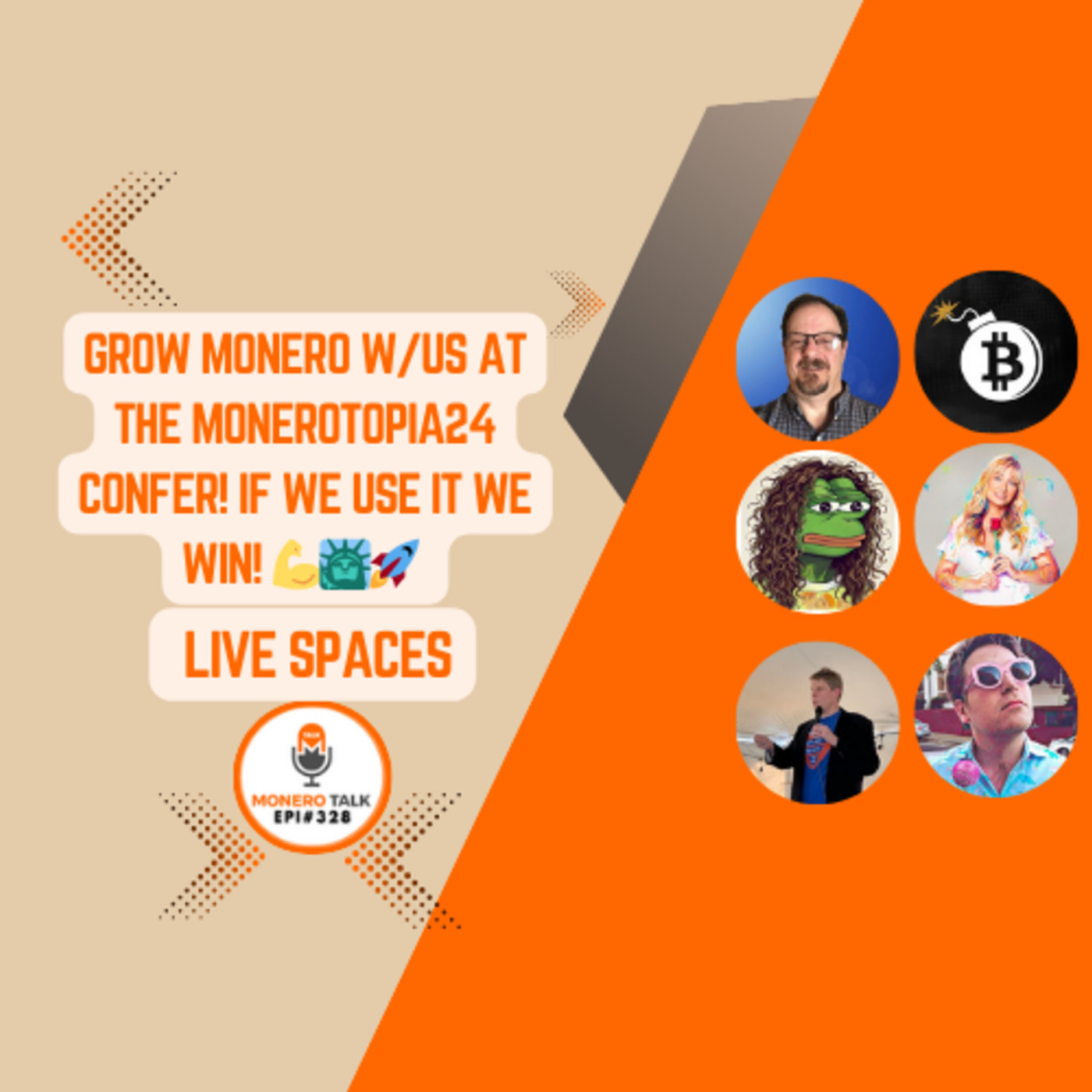 Monero Talk: Grow Monero w/ us at the MoneroTopia24 Confer! If we use it we win! – Monero Talk