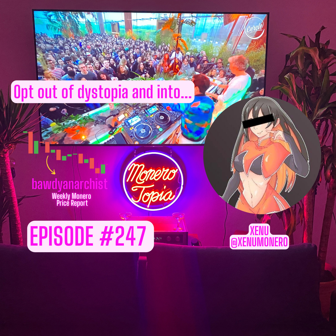 Monero Talk monerotopia-247: Special Guest Xenu + Price, News, and More! | EPI 247