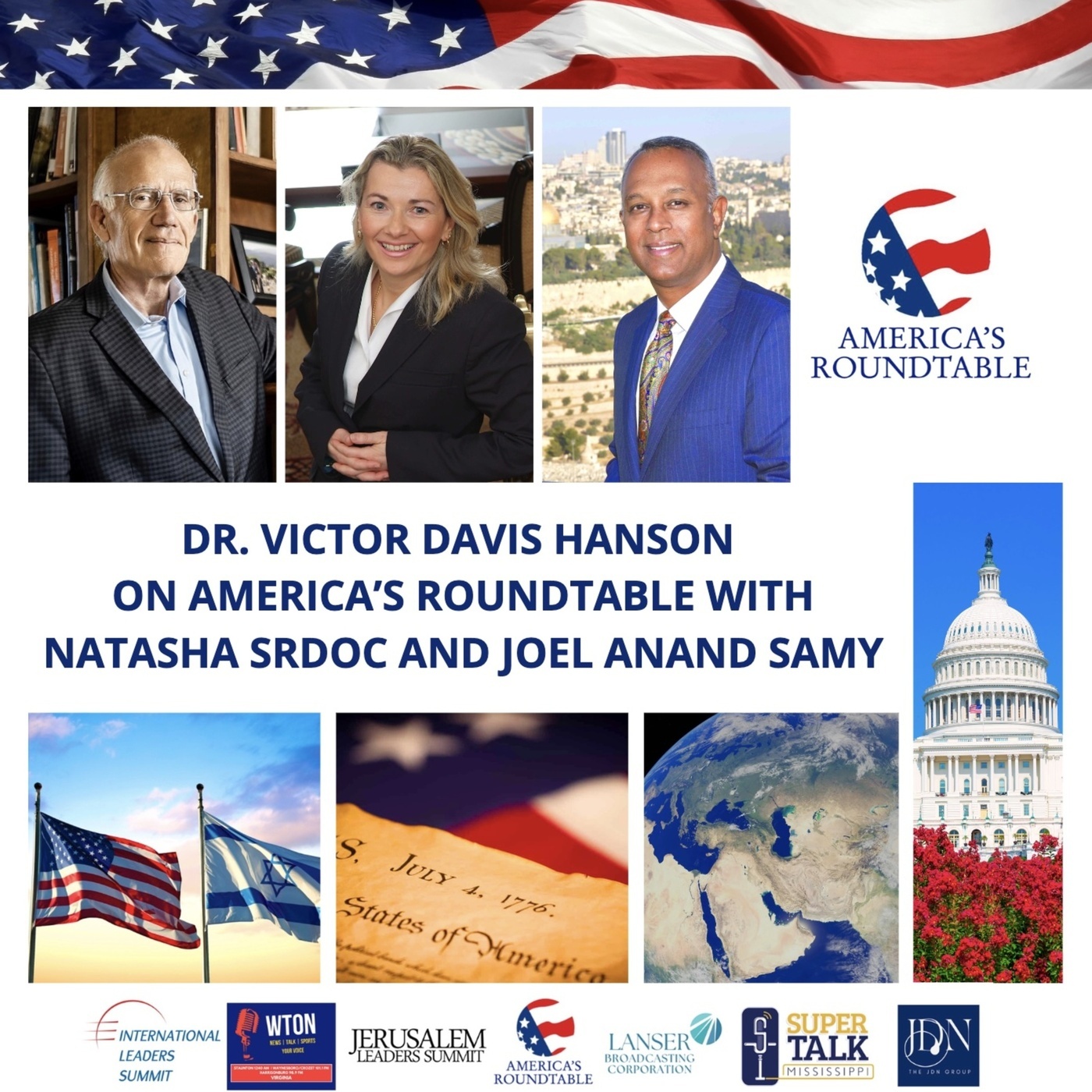 America's Roundtable victor-davis-hanson-iran-nuclear-weapons-nato-usa-israel-europe: America's Roundtable with Dr. Victor Davis Hanson | US-Israel Degrading Iran's Nuclear and Military Capablities | American Leadership | The Future of NATO and Europe's Drifts