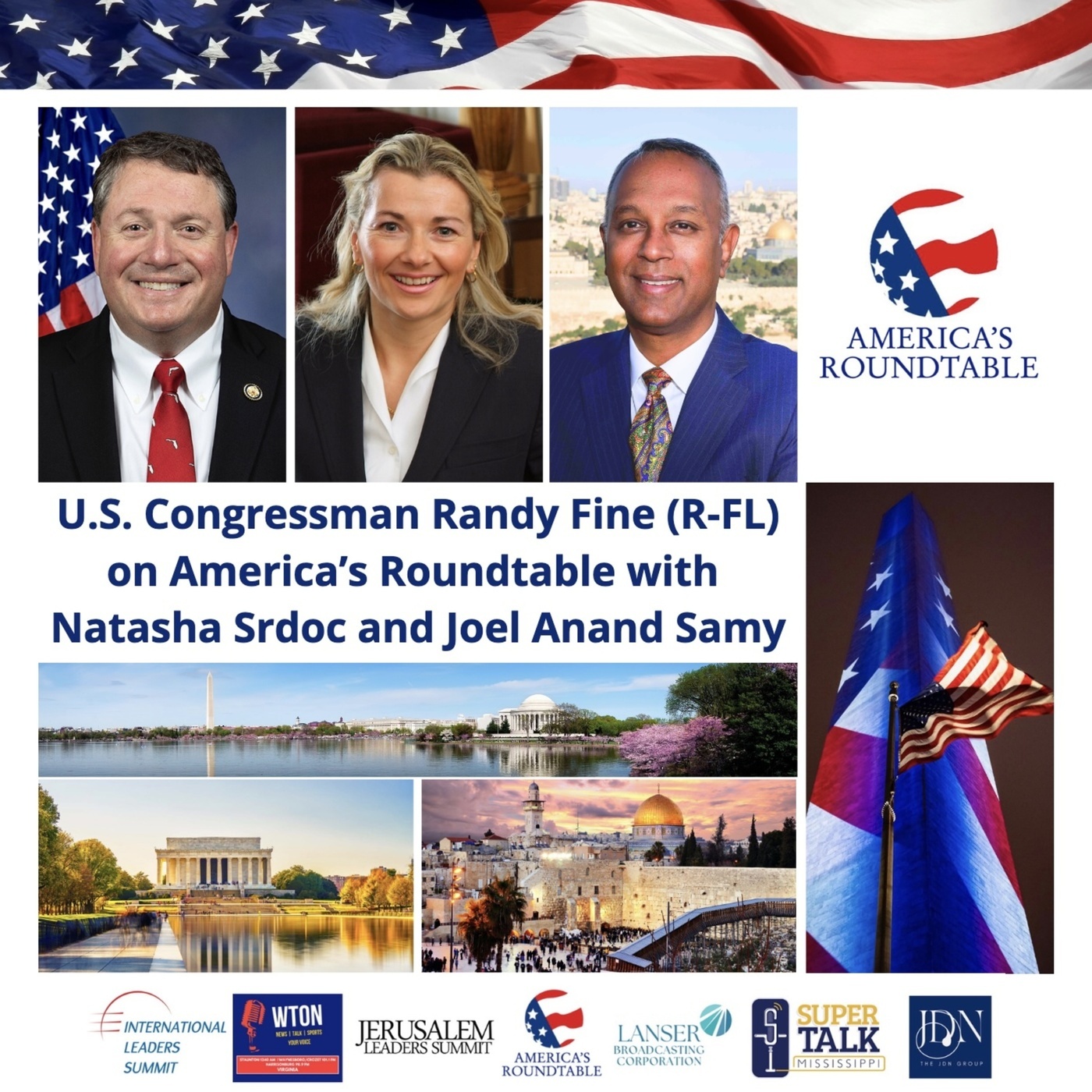 America's Roundtable with Congressman Randy Fine | U.S. Economy | Protests in Iran | U.S. Extraction of Venezuela's Maduro | NYC's Rabbis Alarmed by Mamdani's Actions | Israel's Sovereignty | No Welfare for Noncitizens Act