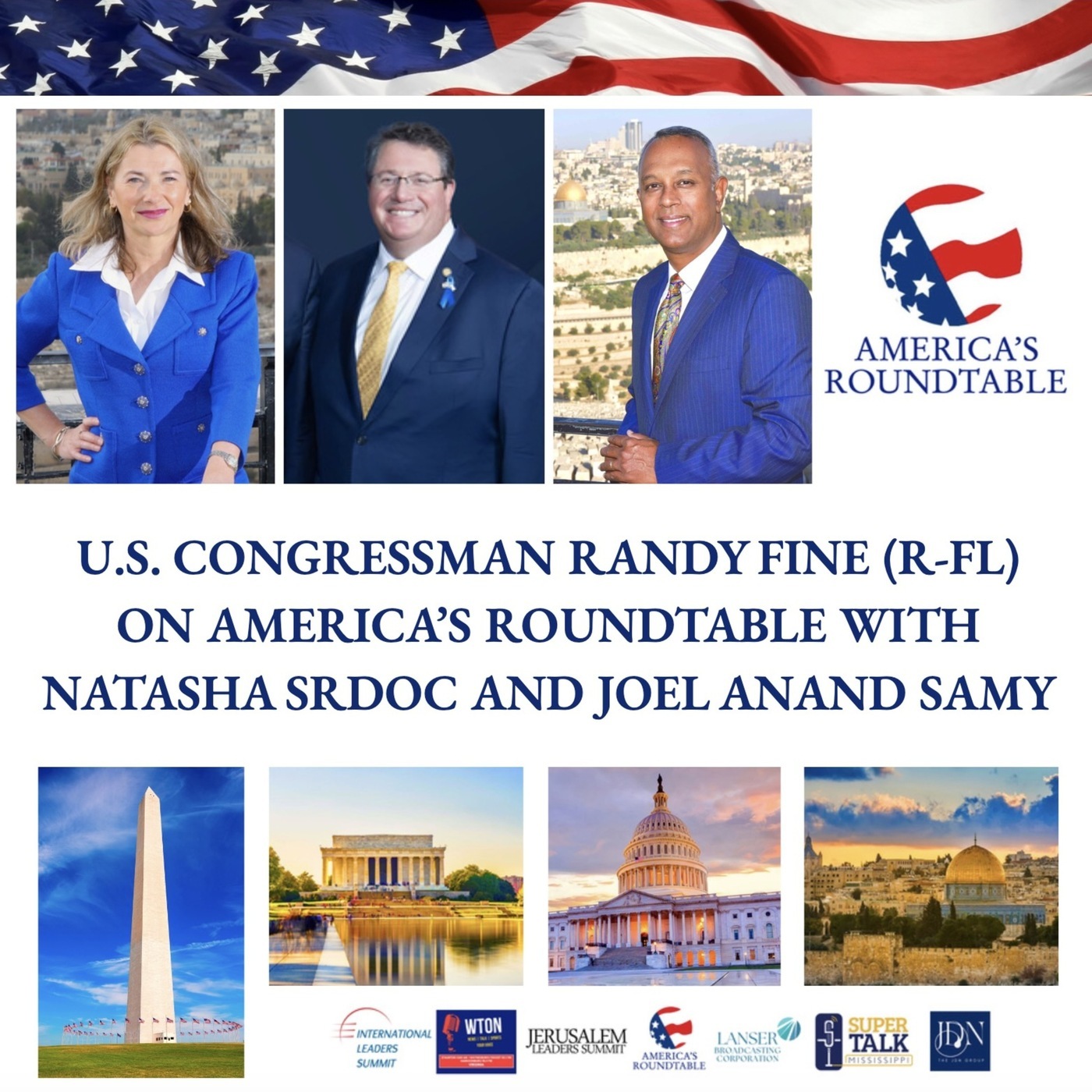 America's Roundtable congressman-randy-fine-economy-increased-household-income-china-visit-iran: America's Roundtable with Congressman Randy Fine | U.S. Economy - Increased Household Income | Addressing Iran's Threat | Election Integrity