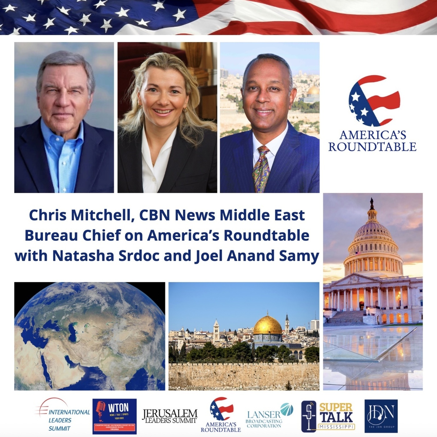 America's Roundtable with Chris Mitchell | Update on U.S. Policy in the Middle East | Addressing Anti-Semitism in the West