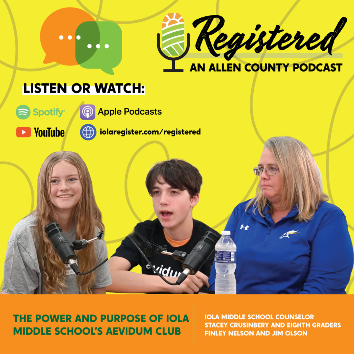 Registered: The power and purpose of Iola Middle School's Aevidum club