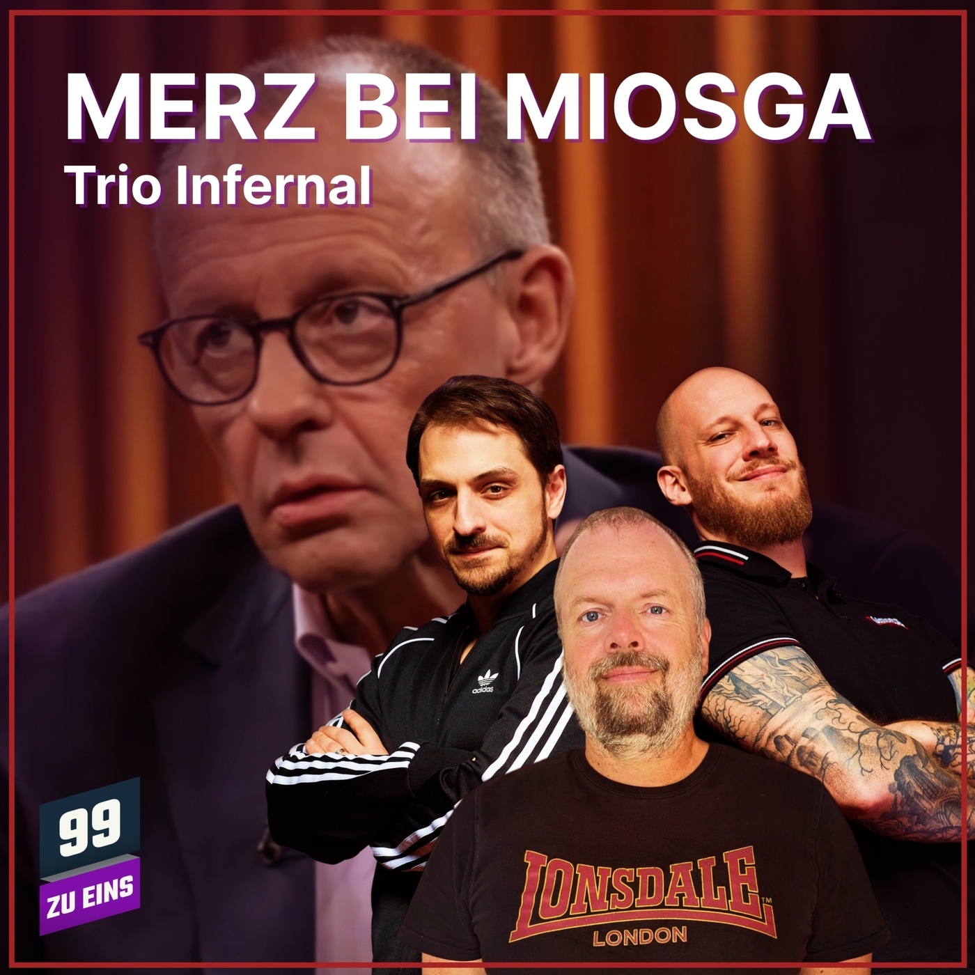 Merz bei Miosga - Der Kanzler schmollt - Trio Infernal Mai