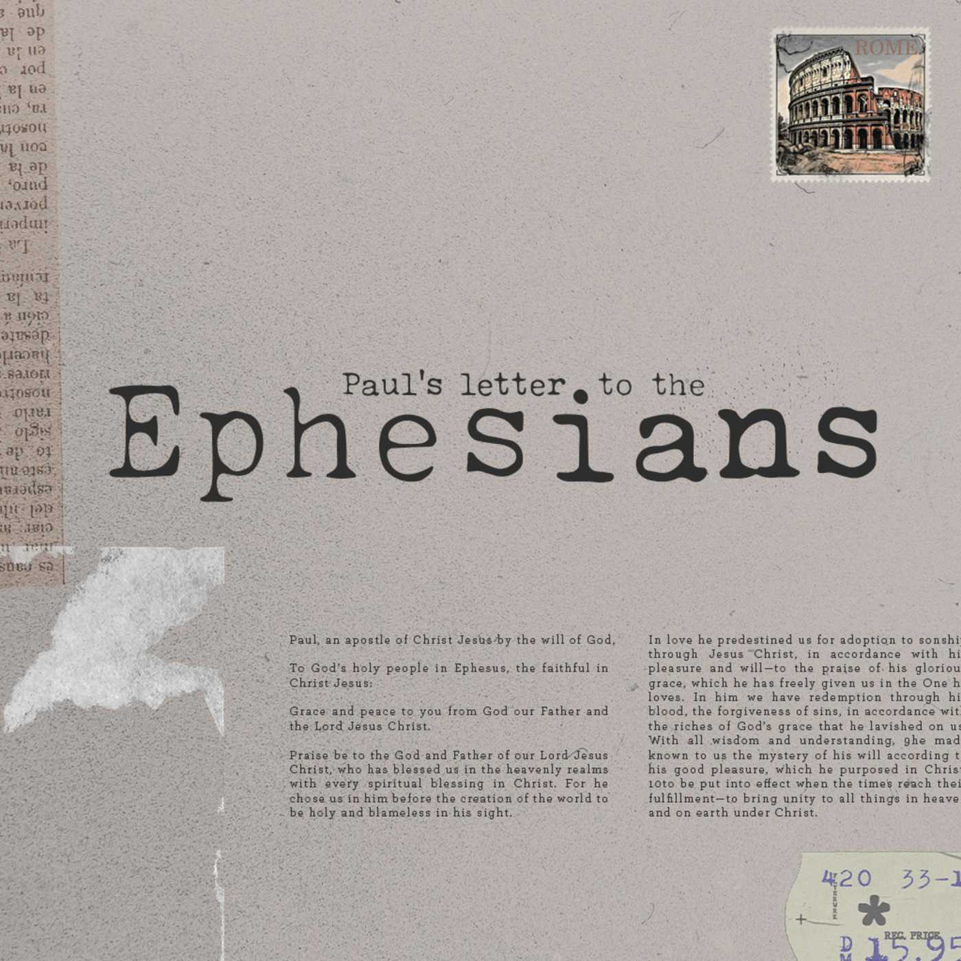 Ephesians, Chapter 1: The Prisoner Who Was Actually Free // Forrest Jenan