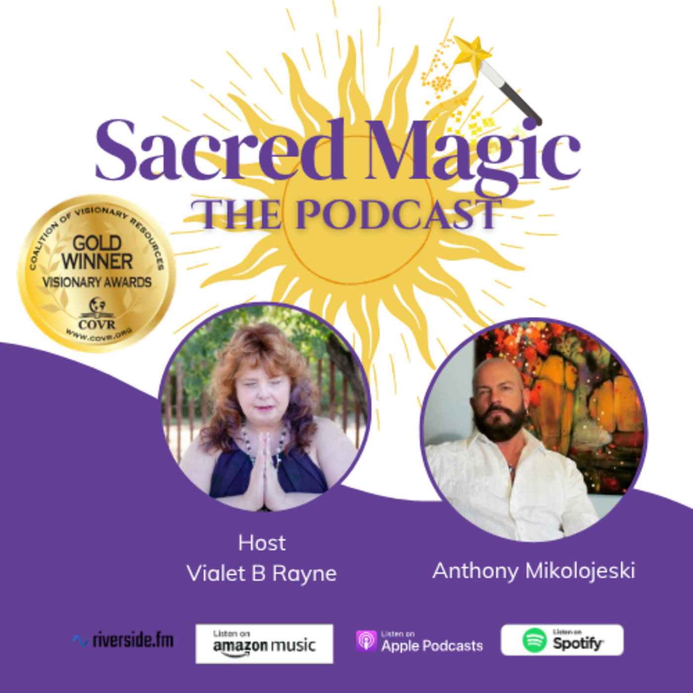 Sacred Magic 184: Anthony Mikolojeski, the Asheville Medium in Denver