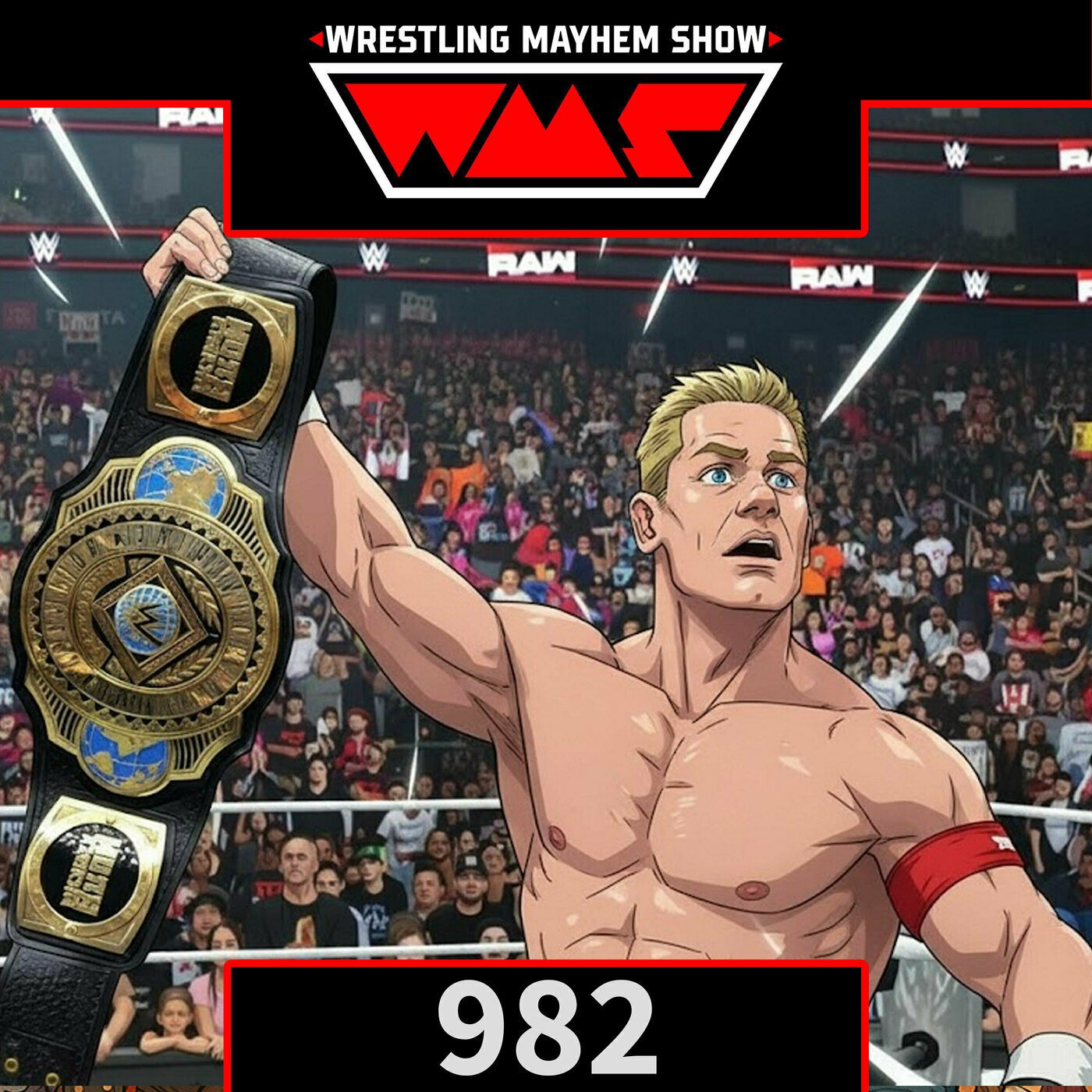 Wrestling Mayhem Show: John Cena Strikes Gold in Boston | Wrestling Mayhem Show 982