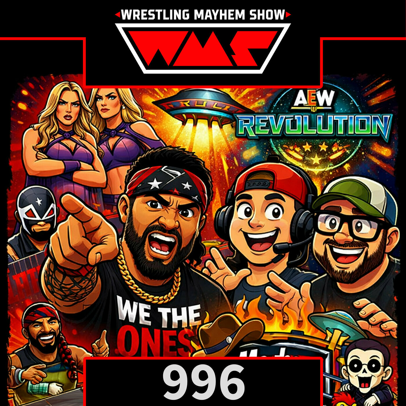 Wrestling Mayhem Show: Jimmy Use Steels the Show | Wrestling Mayhem Show 996