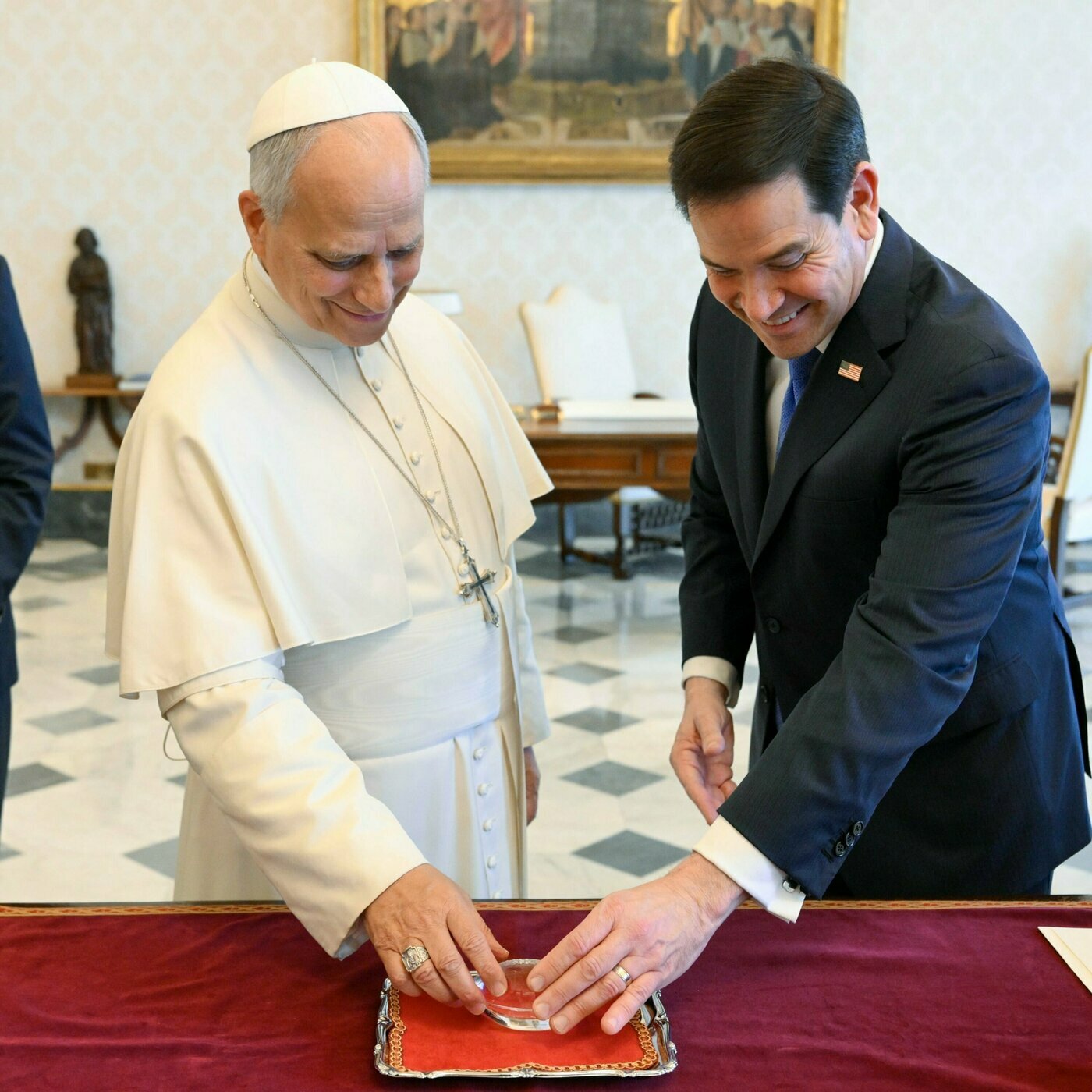 More McGrady with Katie : Rubio to Rome: the Diplomat meets the Holy Father 