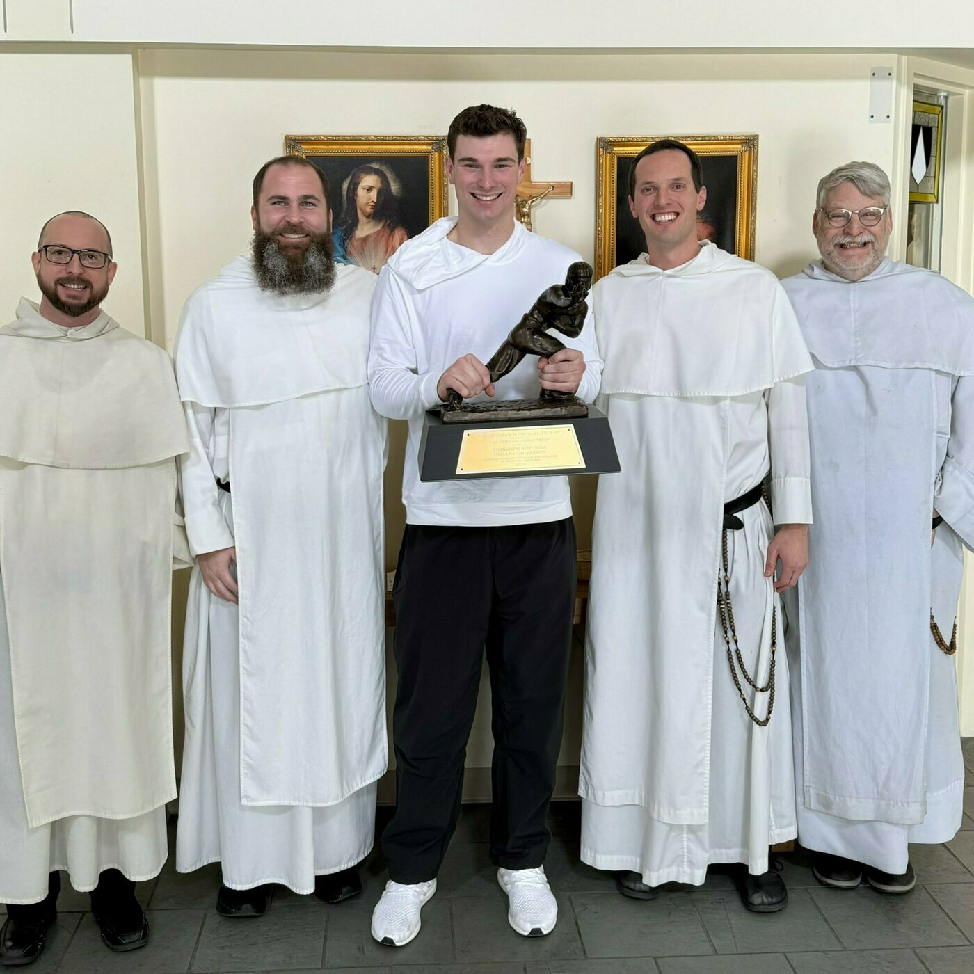 More McGrady with Katie : Hoosier Catholic Chaplain, Fr. Patrick Hyde, O.P. 