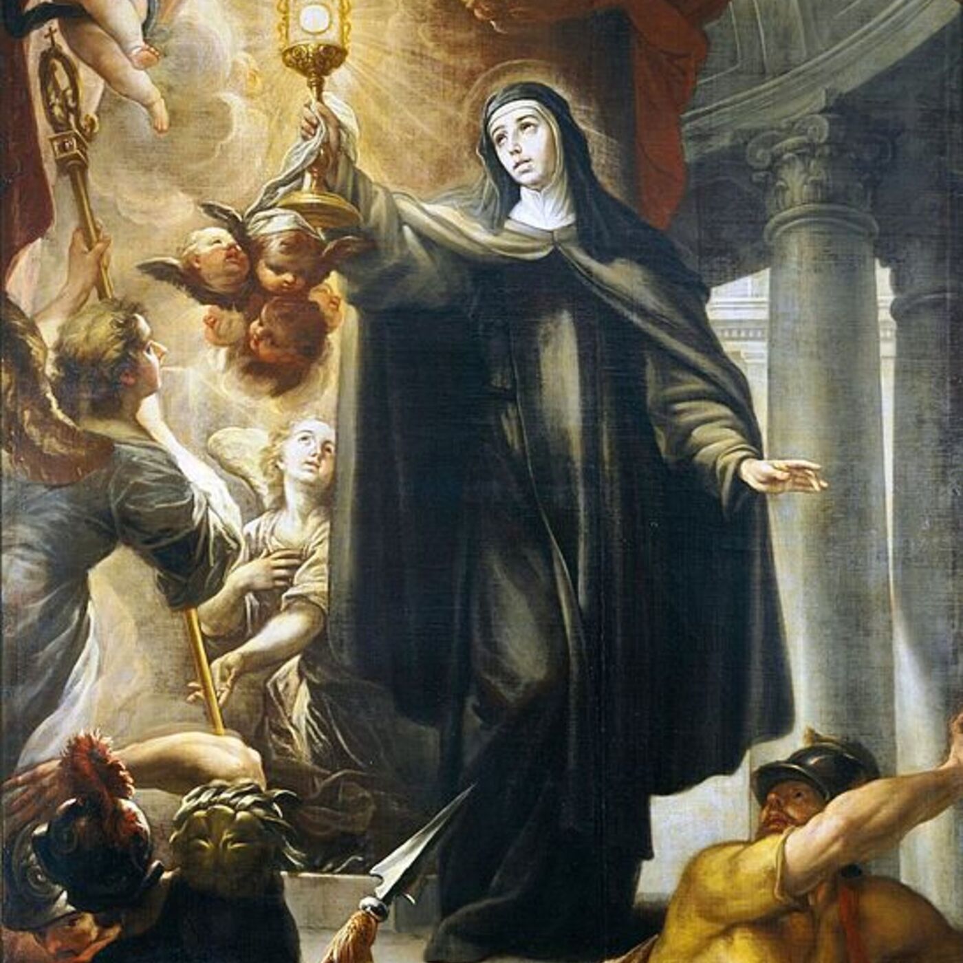 More McGrady with Katie : St. Clare of Assisi 