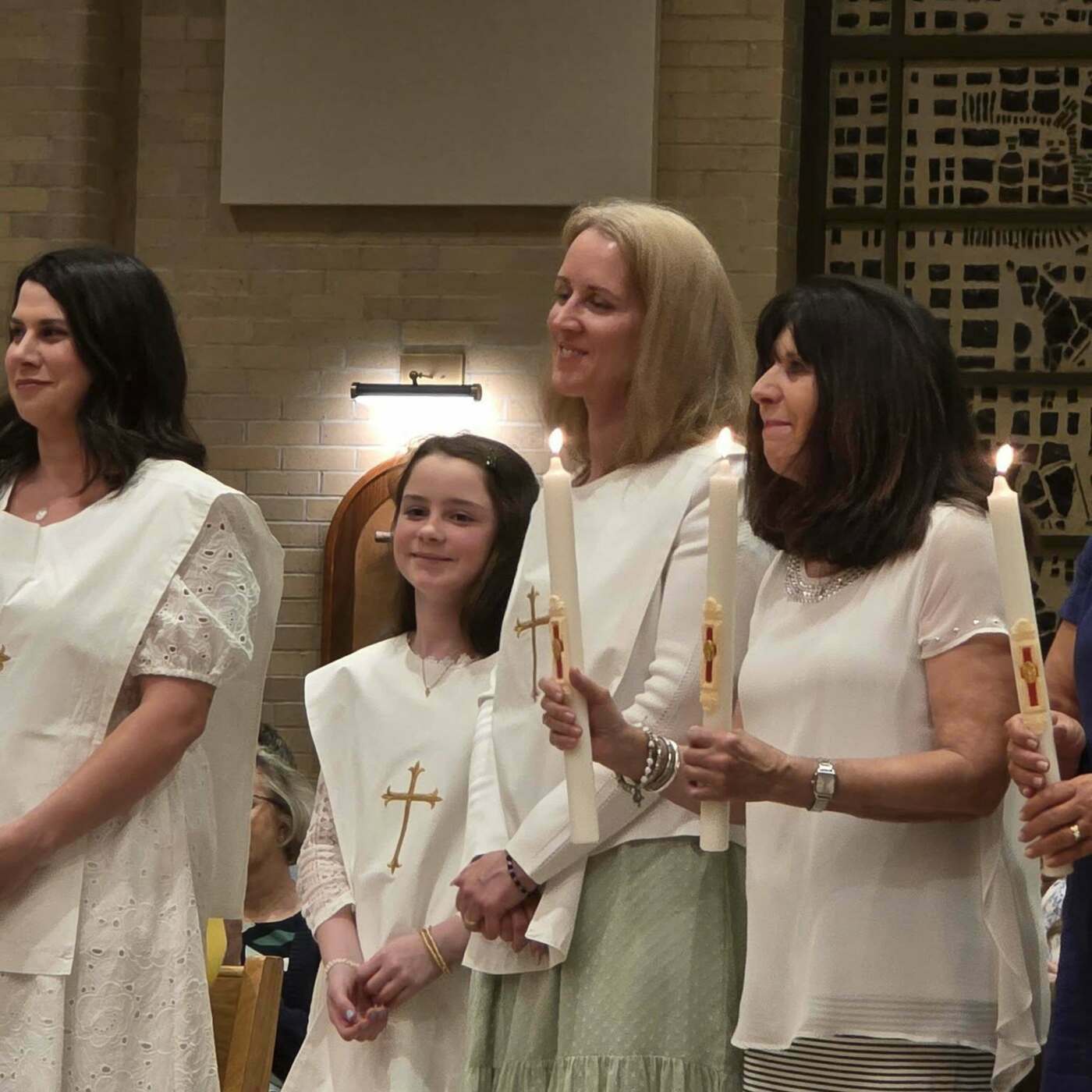 More McGrady with Katie : Her Daughter Wanted to go to a Catholic Mass 