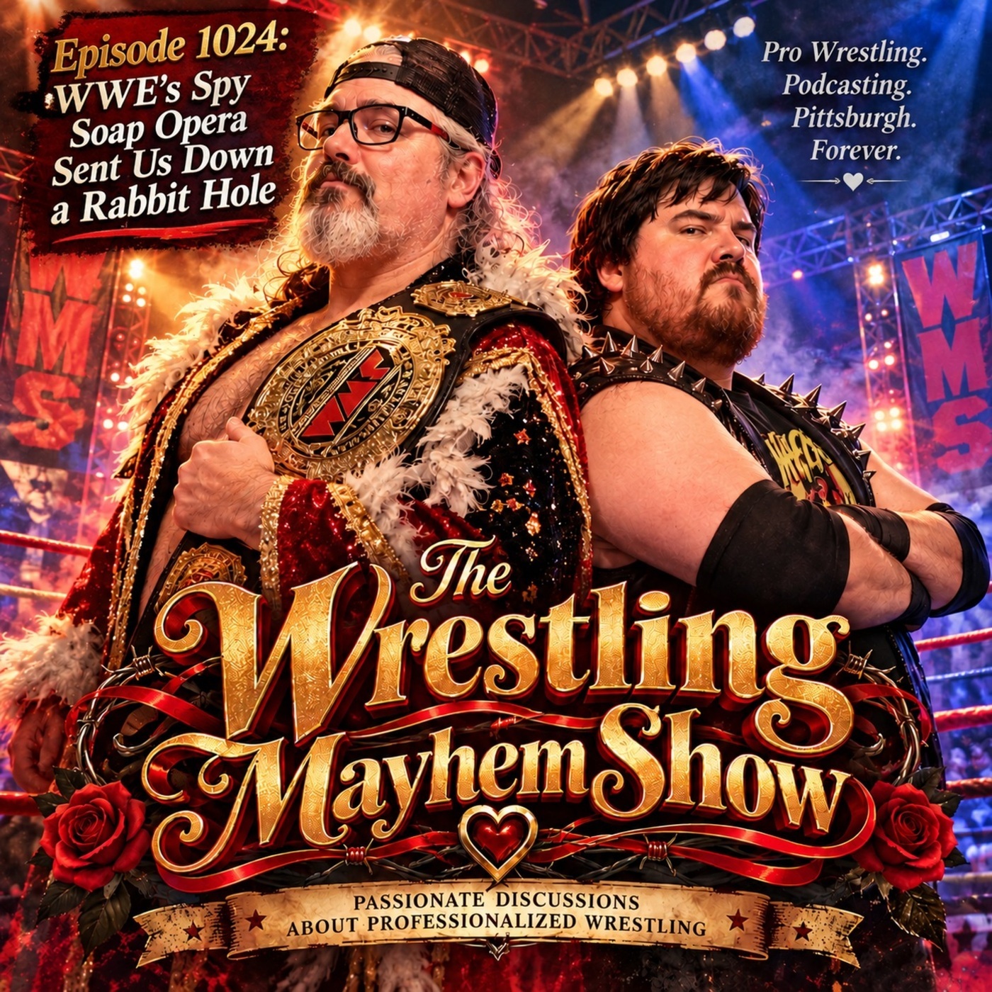 Sorgatron Media Master Feed: Wrestling Mayhem Show 1024: WWE's Spy Soap Opera Sent Us Down a Rabbit Hole