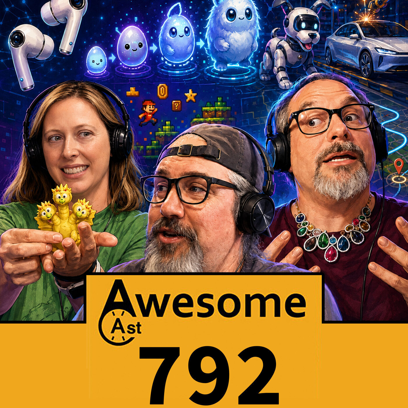 Sorgatron Media Master Feed: AwesomeCast 792: Apple’s Camera AirPods and an AI Tamagotchi?