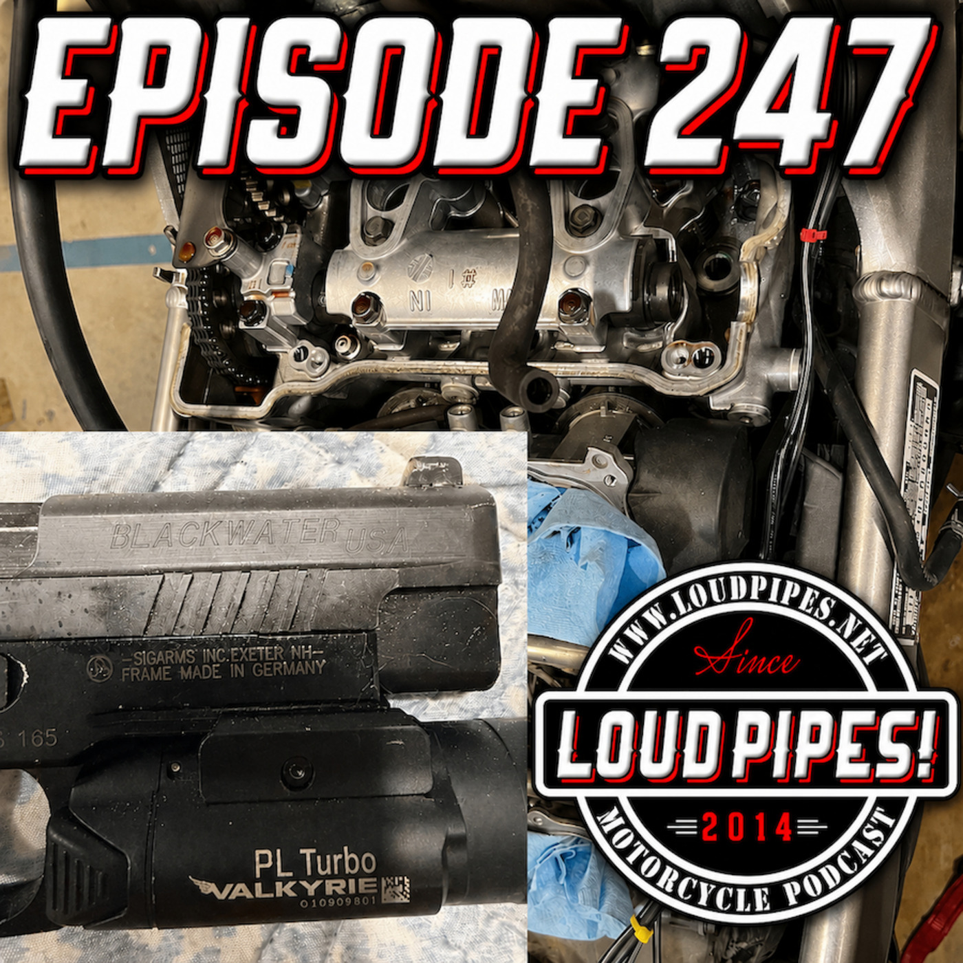 Loud Pipes!: 247: VFR Valve Job and New Guns