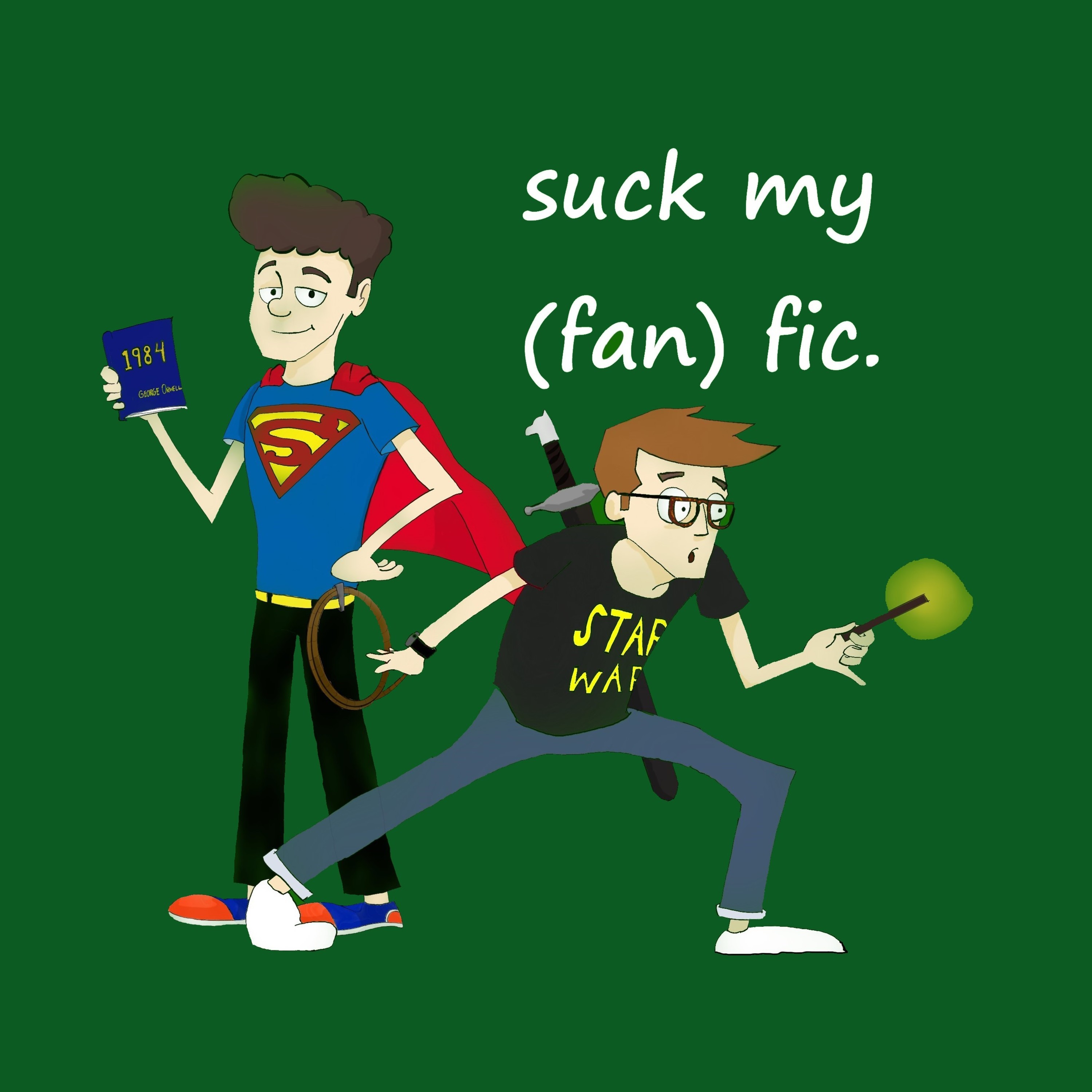 suck my (fan) fic. cover