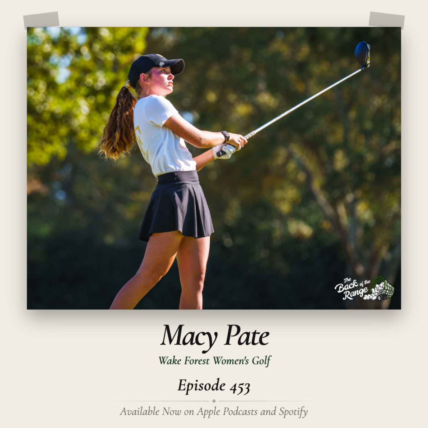 The Back of the Range  : Macy Pate - Wake Forest Women's Golf