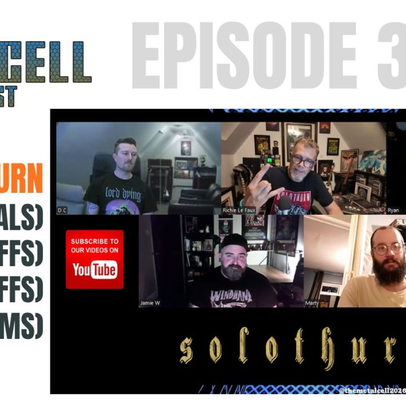 HIGH PRIESTESS: THE NEXT EVOLUTION OF SOLOTHURN | The Metal Cell Podcast | *UPDATED*