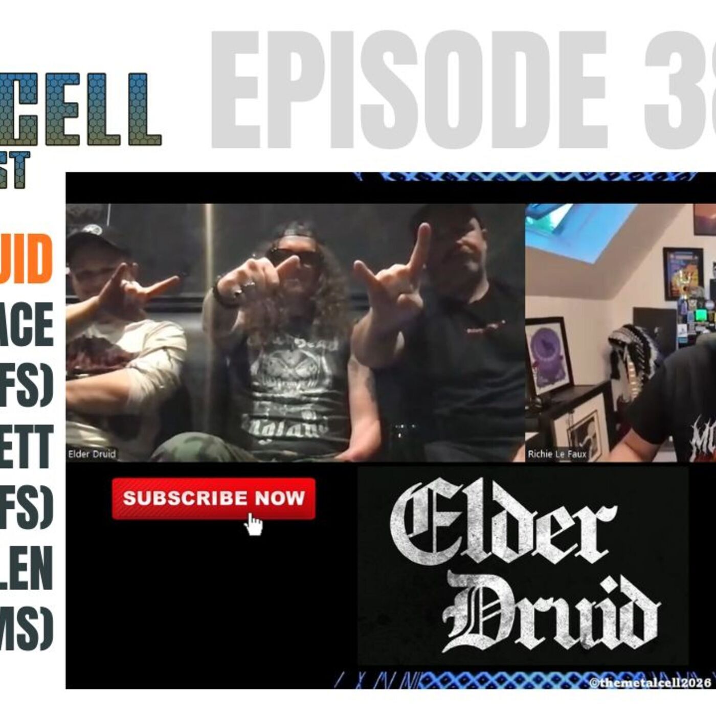 The Metal Cell Podcast 383: ELDER DRUID | The Band That Refused To Disappear | The Metal Cell Podcast