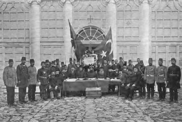 Figure 4. The Young Turks declaring the Revolution, 1908