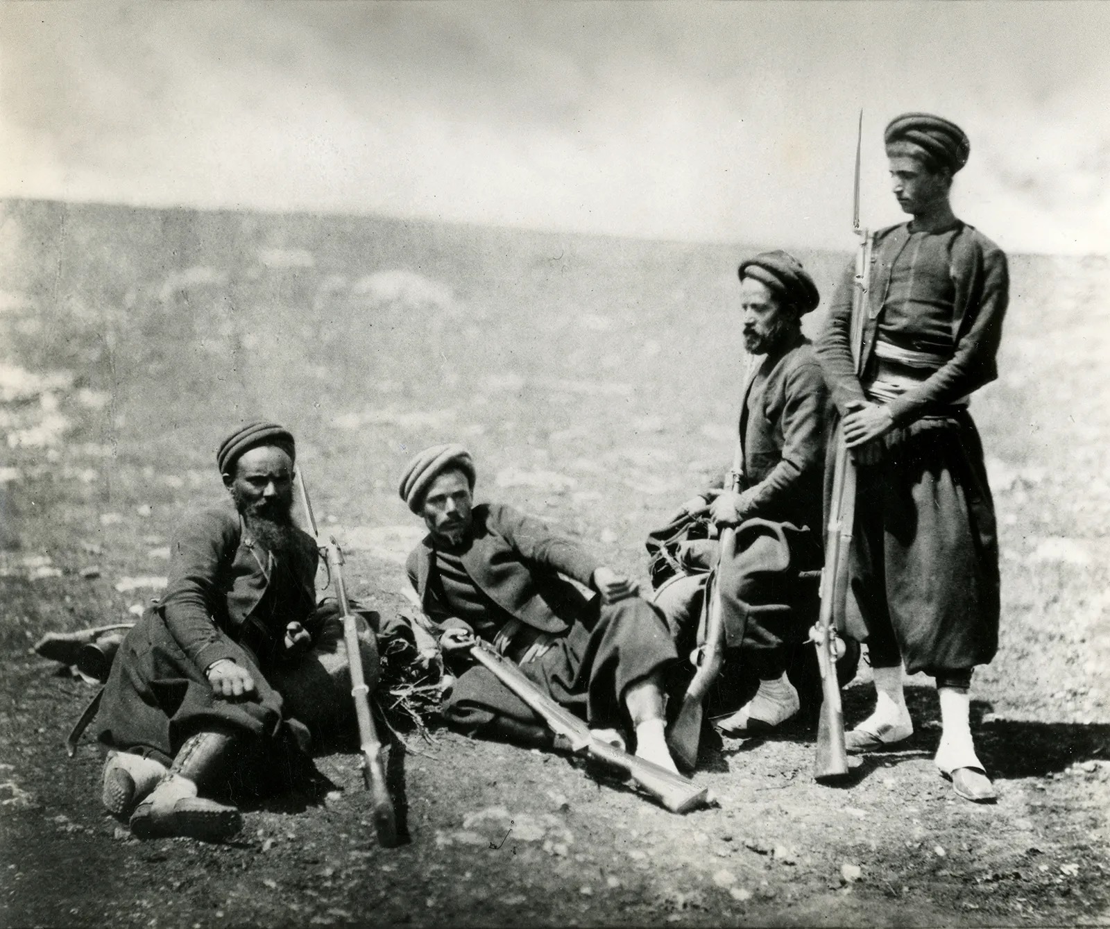 Figure 3. Four French Zouaves during the Crimean War